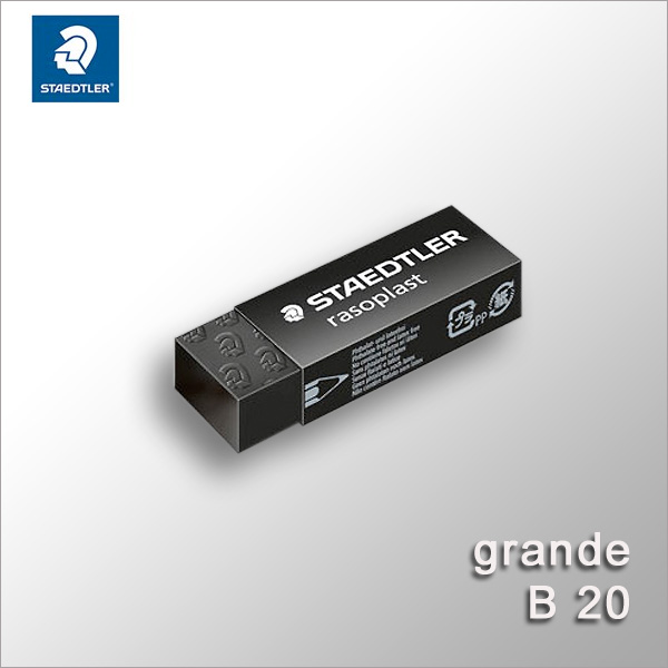 Staedtler Rasoplast Black Edition Eraser B20 e B40