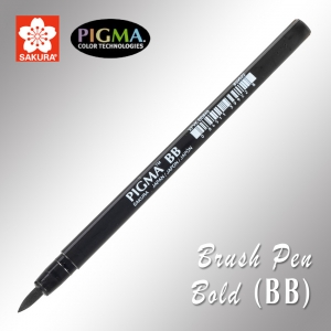 Sakura Pigma Brush Pen New (BOLD)