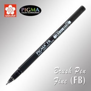 Sakura Pigma Brush Pen New (FINE)